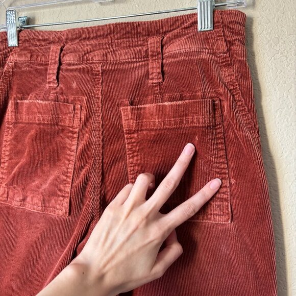 Anthropologie Pilcro The Wanderer Corduroy Distressed Pants - Picture 8 of 13
